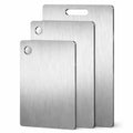 Schneidebretter Set 3 Stück Edelstahl Schneidebrett Küchenbrett klein groß Robustes Schneidbrett Küche Haushalt Lebensmittel Küchenbretter Küchenbrett