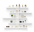Wandregal Hängeregal Scheberegal Holz 5 Stöckig Regal 37cm für Kinderzimmer Schlafzimmer Deko Kleinigkeiten YaLiva_Decor®