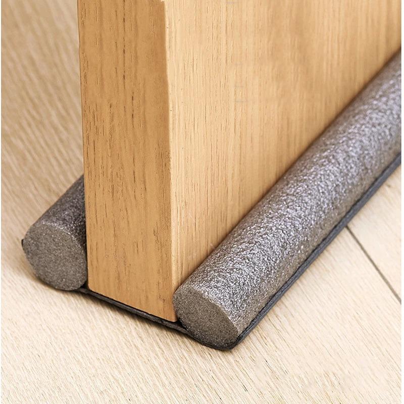 3 Stück Zugluftstopper Türbodendichtung Türdichtung Set Türstopper Windschutz Zugluftstopper Bodendichtung für Türen Energiesparen Schallschutz