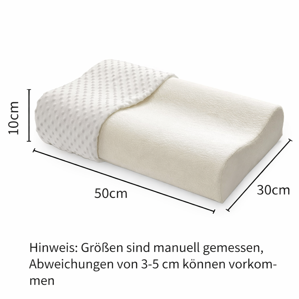 Ergonomisches Nackenkissen – extra weich & atmungsaktiv für erholsamen Schlaf