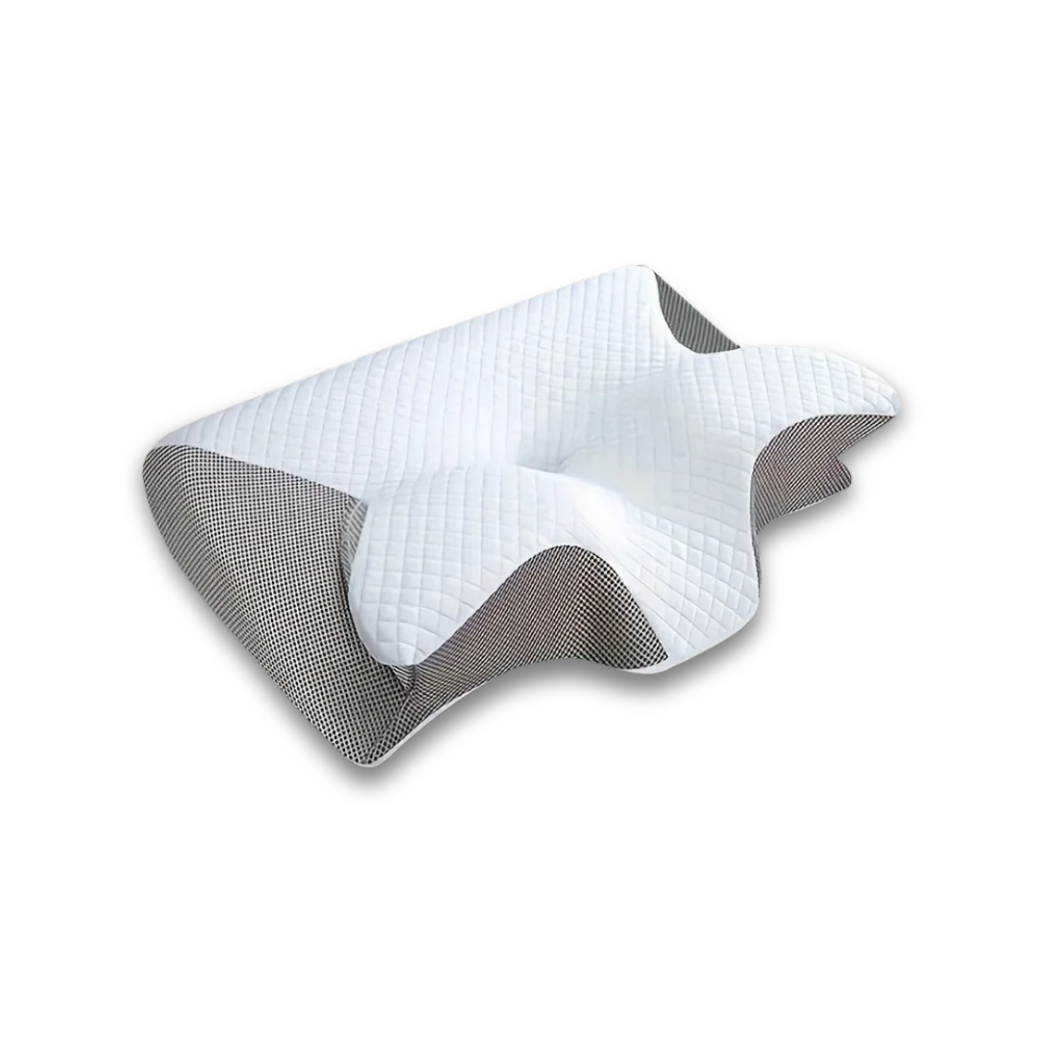 Ergonomisches Nackenkissen Memory Foam Grau