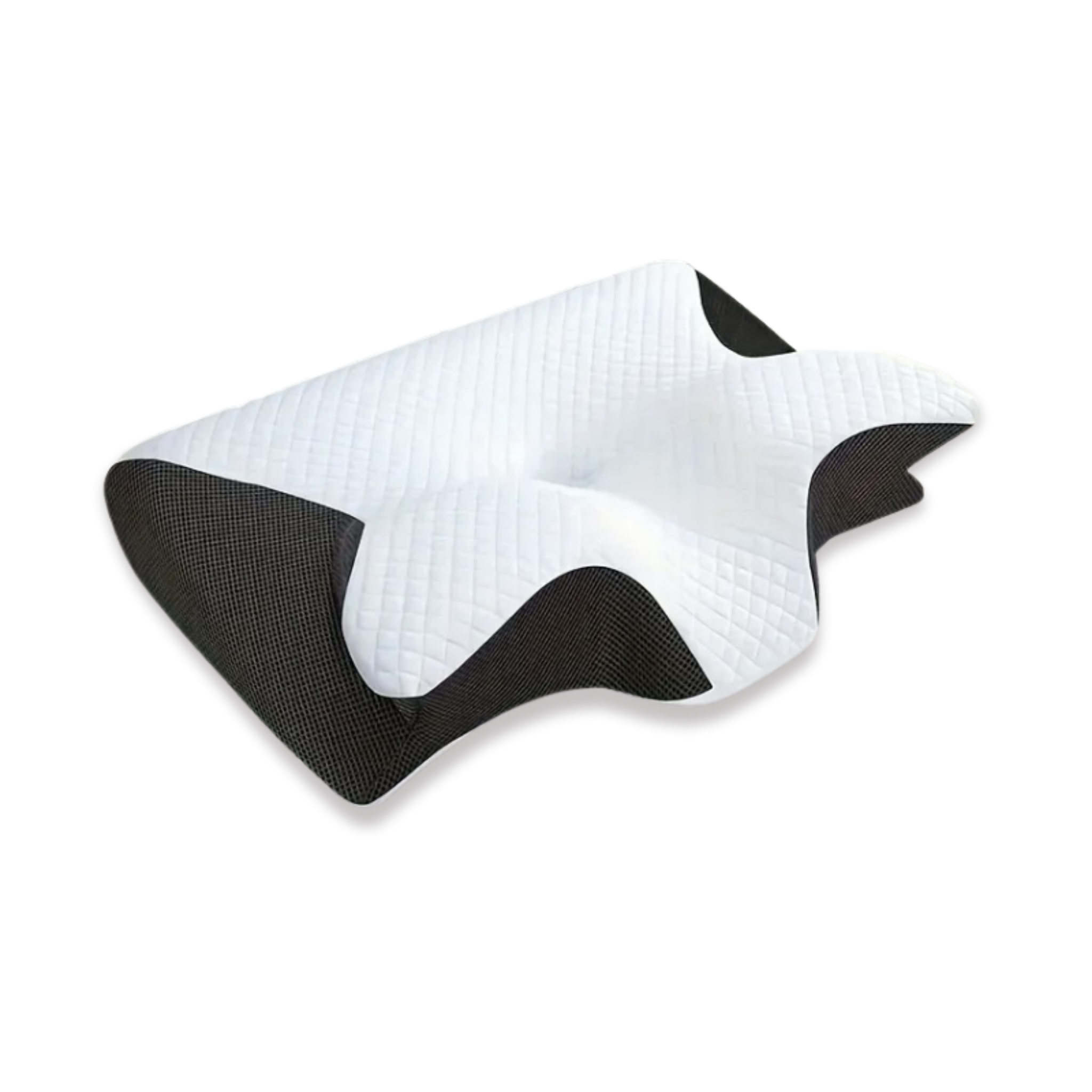 Ergonomisches Nackenkissen Memory Foam Schwarz