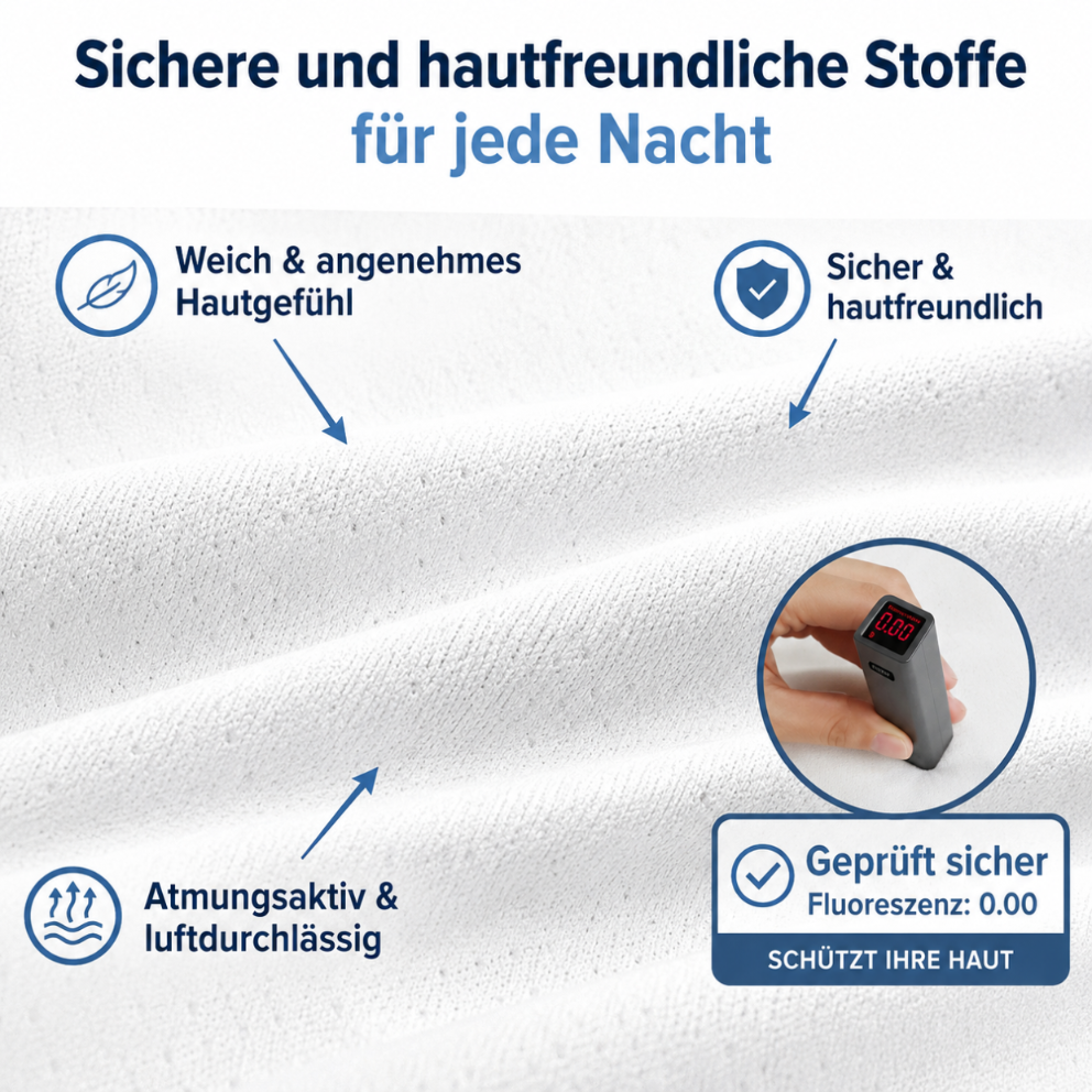 YaLiva_Decor® Ergonomischer Kissenbezug Weiß Grau l Bezug Für Orthopädisches Nackenkissen Ersatzbezug Weich Atmungsaktiv